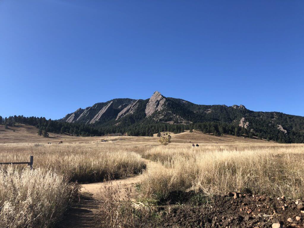 Boulder Flatirons Fall