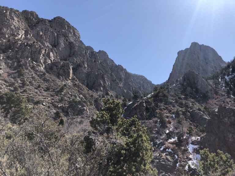 Hiking La Luz Trail in Albuquerque, New Mexico Sandia mountains hiking